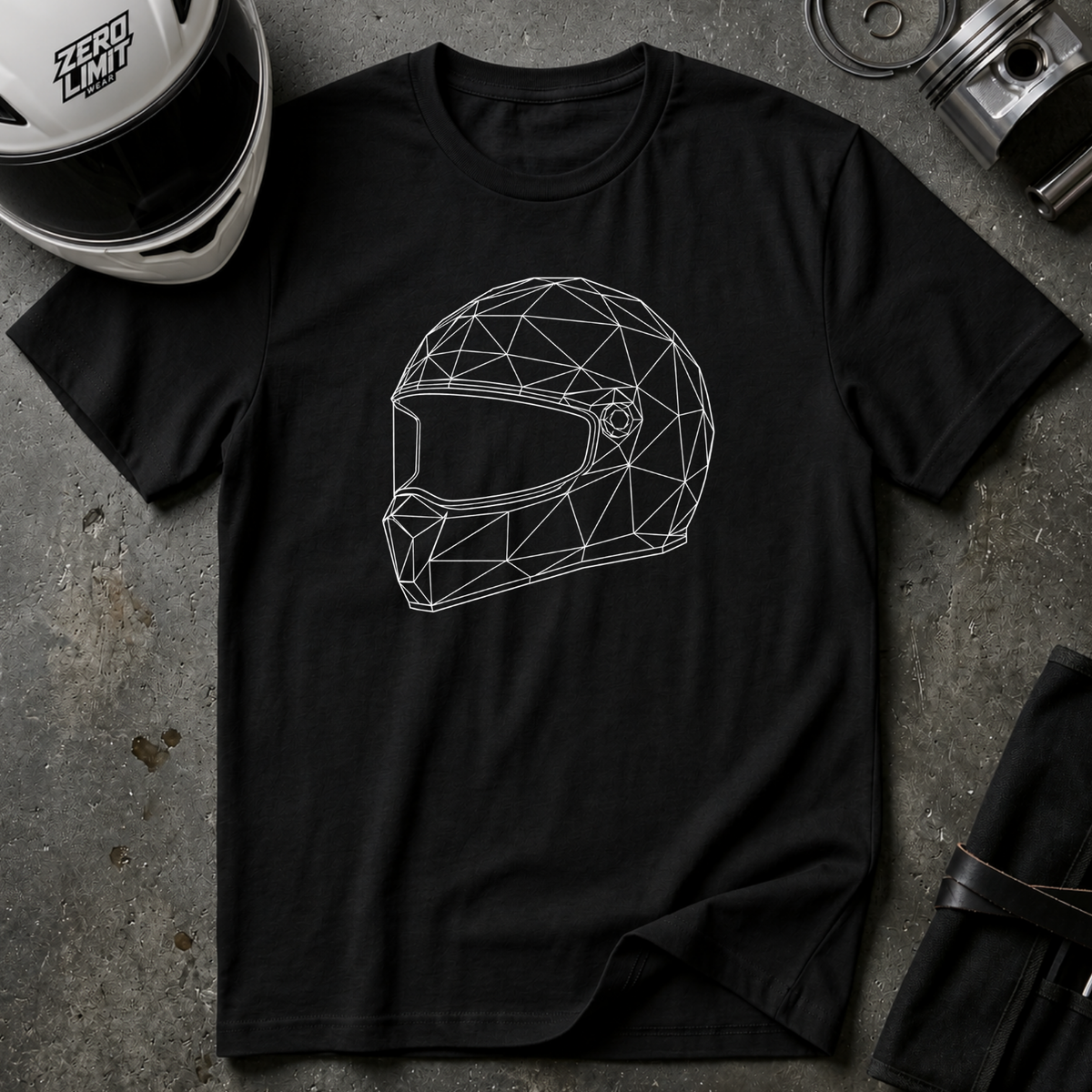 CRUISER HELMET T-SHIRT