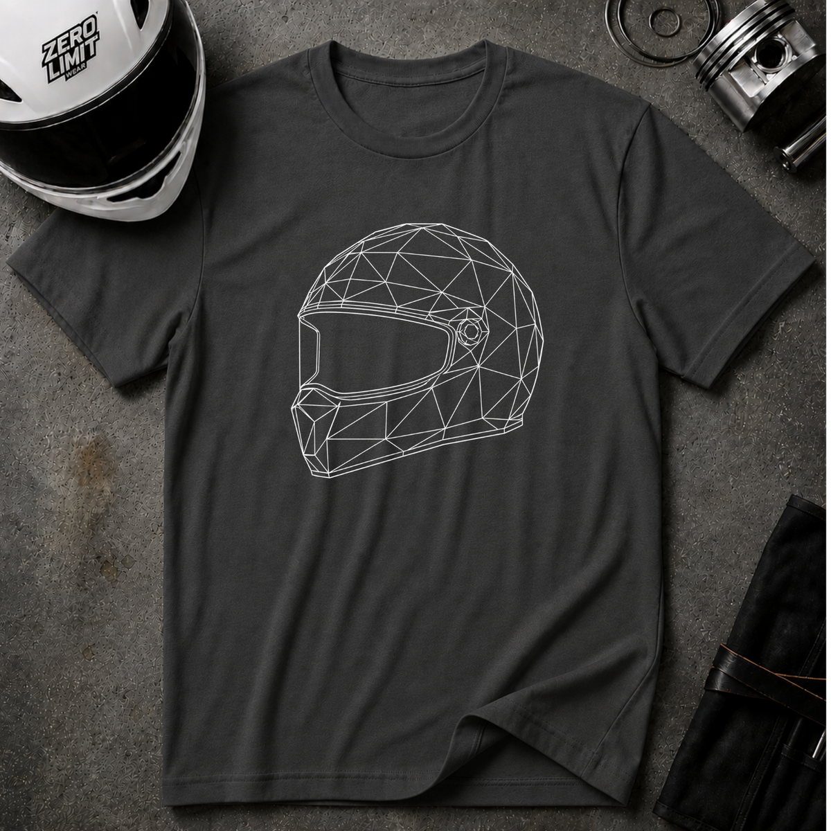 CRUISER HELMET T-SHIRT