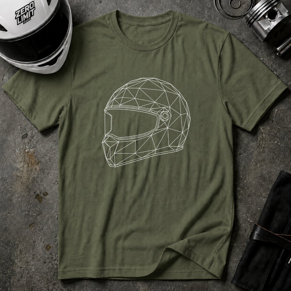 CRUISER HELMET T-SHIRT