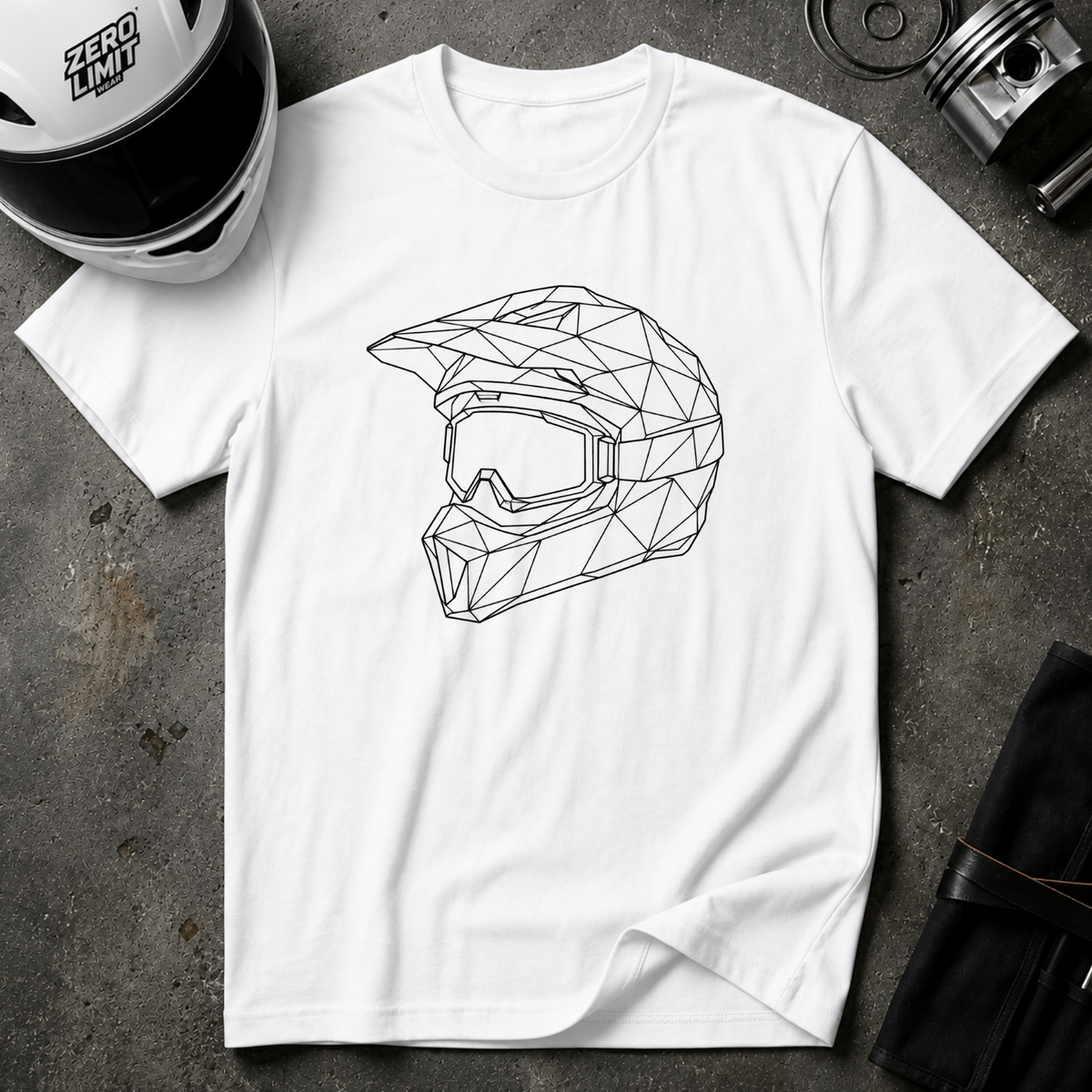 OFFROAD OROGAMI HELMET T-SHIRT