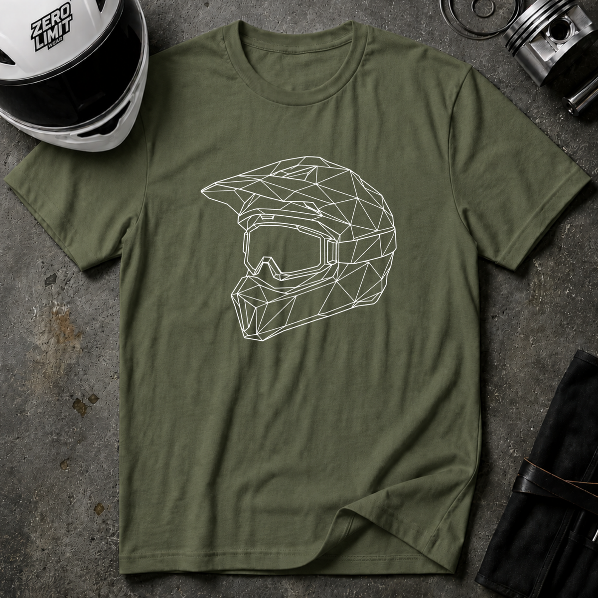 OFFROAD OROGAMI HELMET T-SHIRT