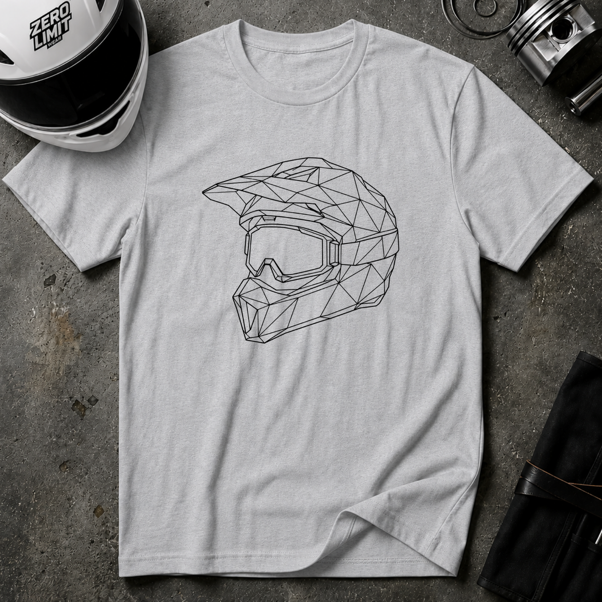 OFFROAD OROGAMI HELMET T-SHIRT