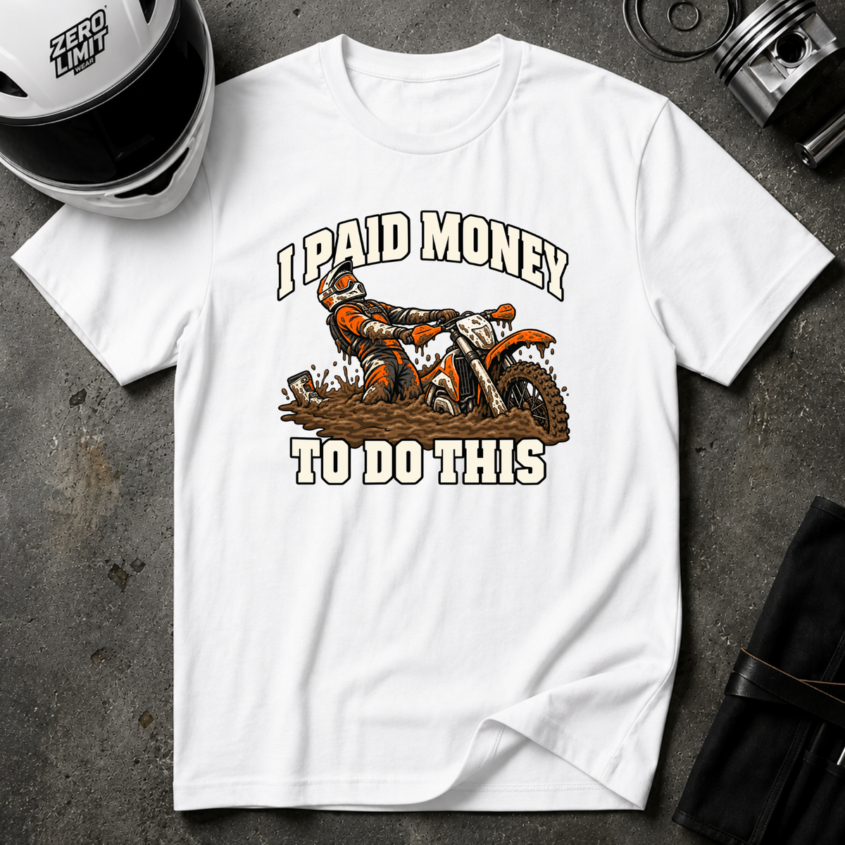 PAID MONEY TO DO THIS T-SHIRT