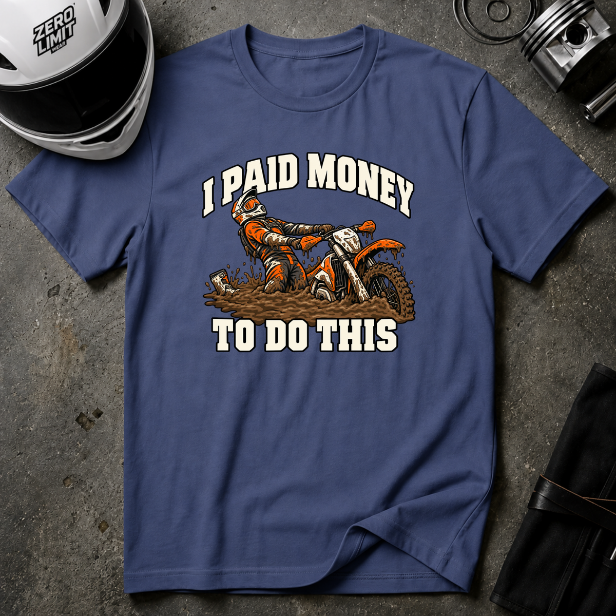 PAID MONEY TO DO THIS T-SHIRT
