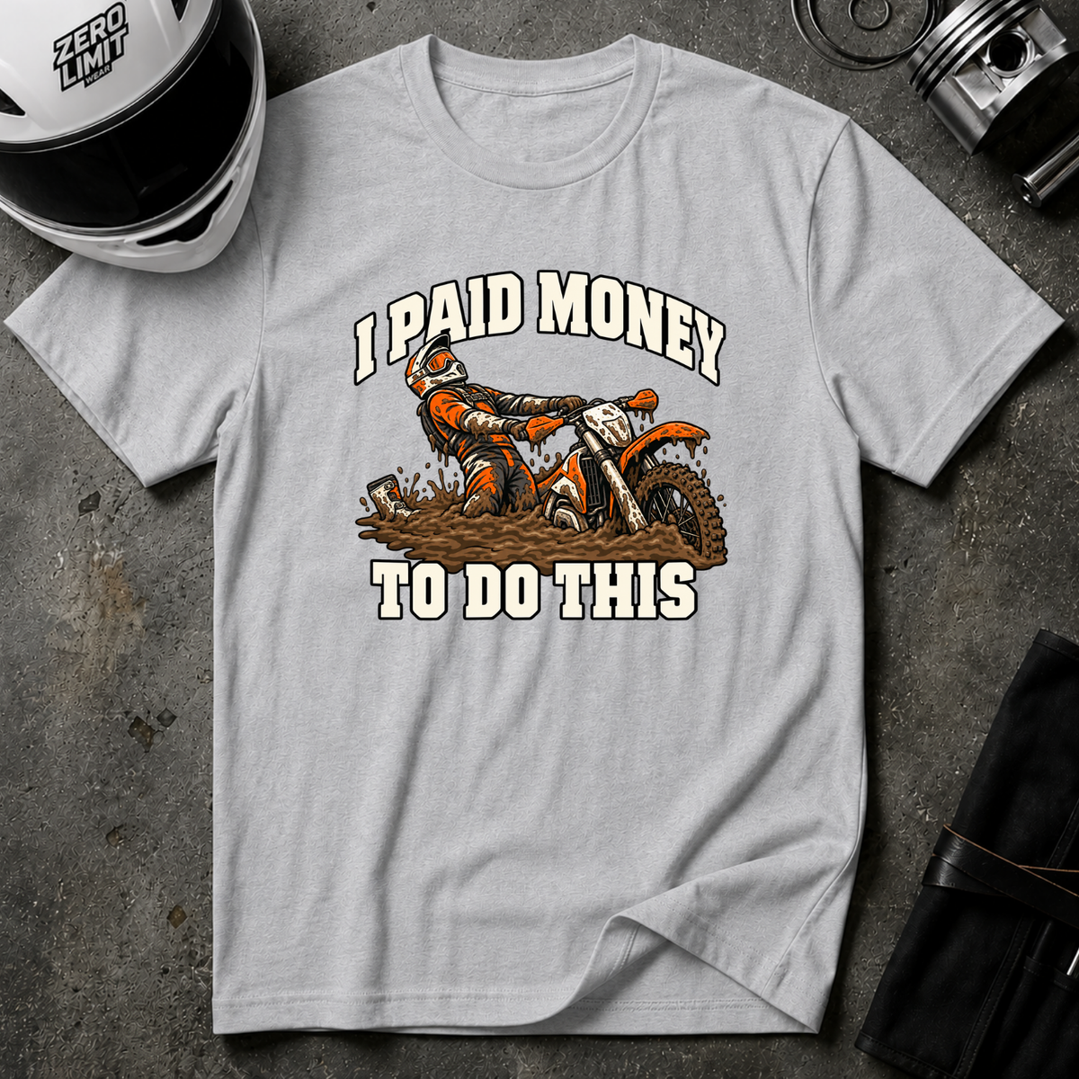 PAID MONEY TO DO THIS T-SHIRT
