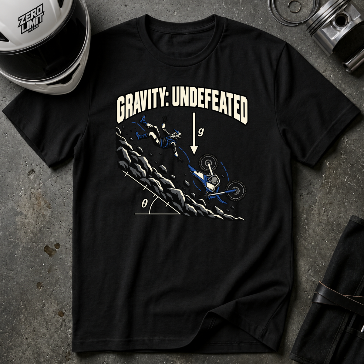 GRAVITY REMAINS UNDEFEATED T-SHIRT