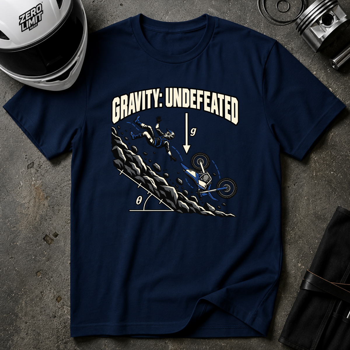 GRAVITY REMAINS UNDEFEATED T-SHIRT