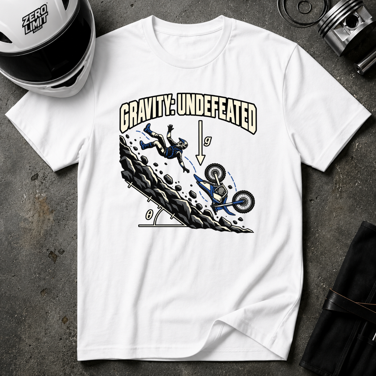 GRAVITY REMAINS UNDEFEATED T-SHIRT