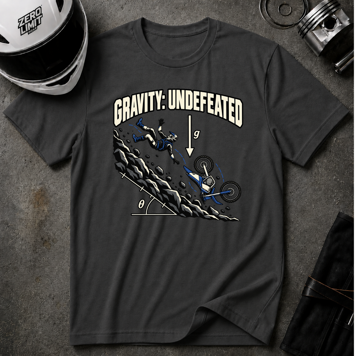 GRAVITY REMAINS UNDEFEATED T-SHIRT