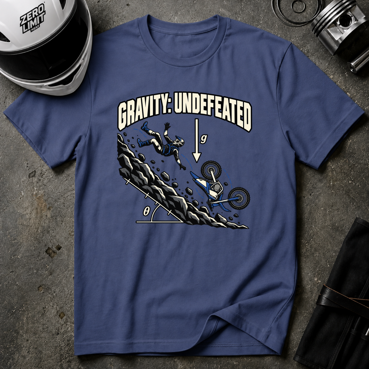 GRAVITY REMAINS UNDEFEATED T-SHIRT