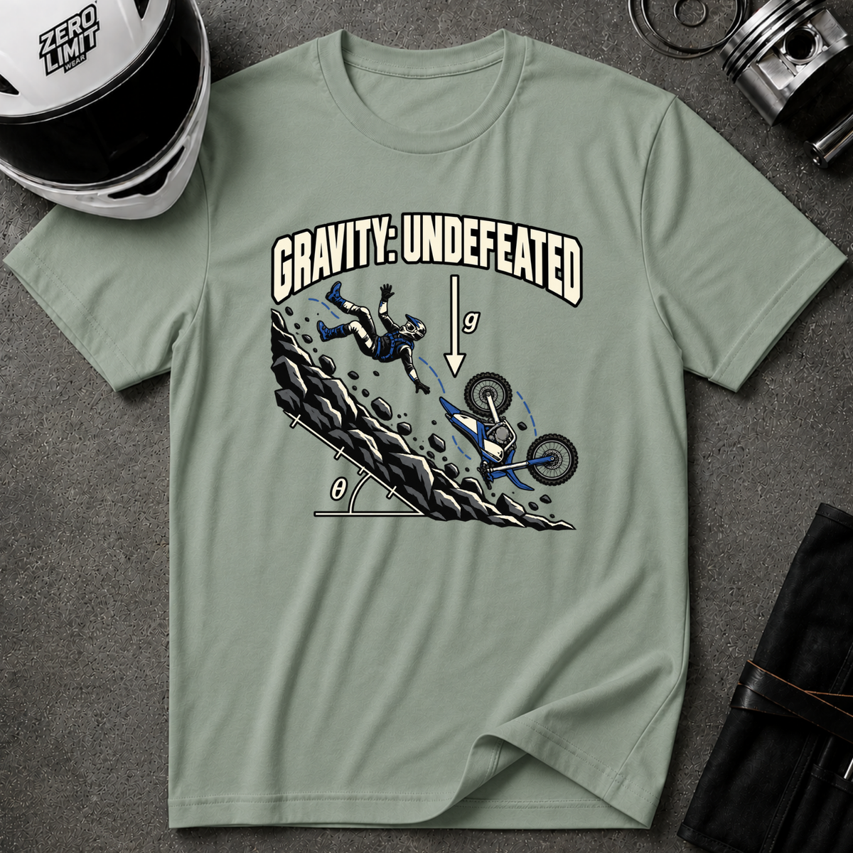 GRAVITY REMAINS UNDEFEATED T-SHIRT