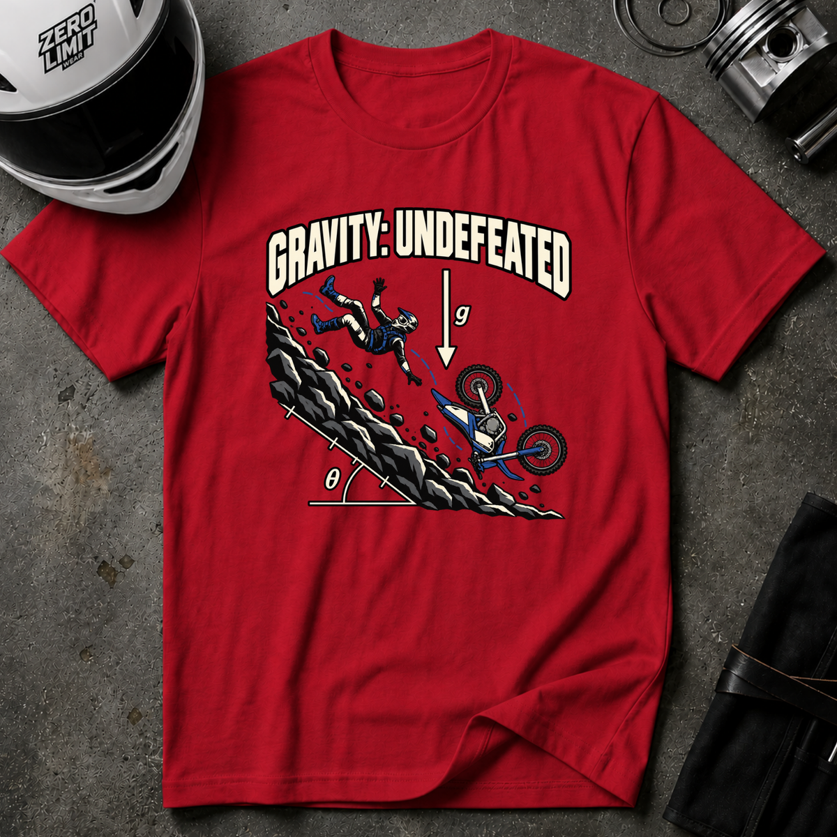 GRAVITY REMAINS UNDEFEATED T-SHIRT