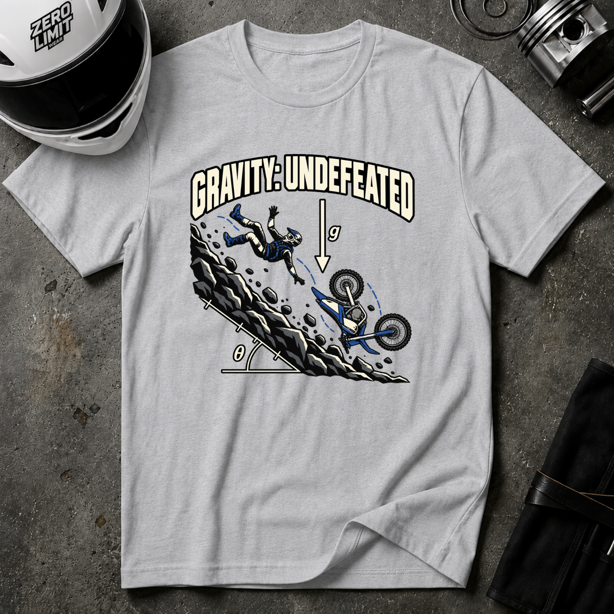 GRAVITY REMAINS UNDEFEATED T-SHIRT
