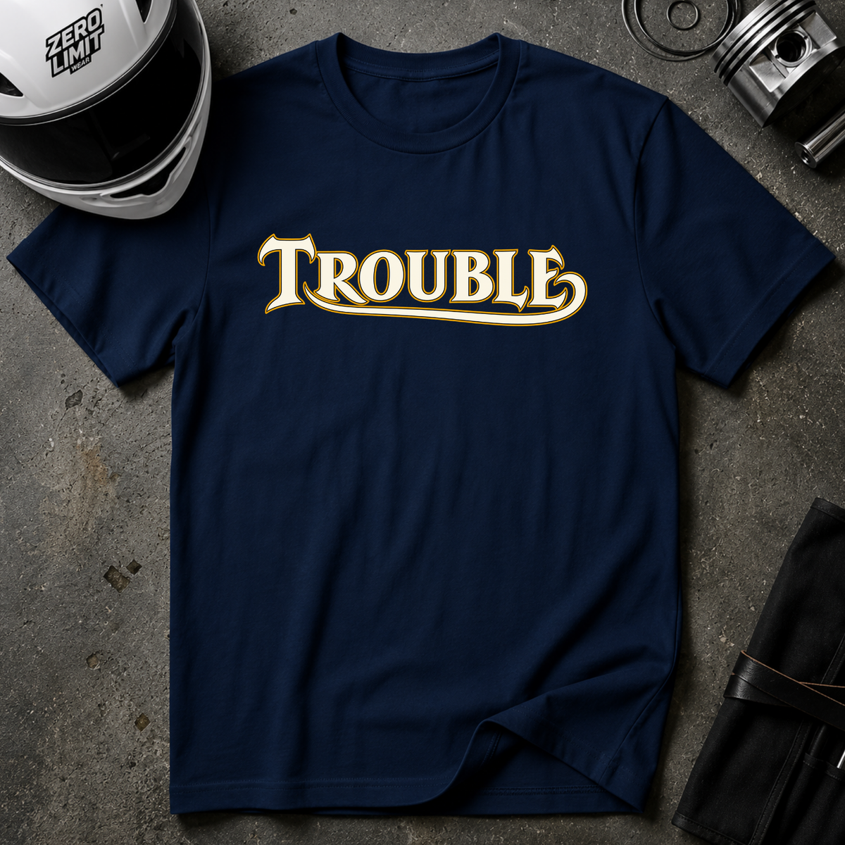 TROUBLE T-SHIRT