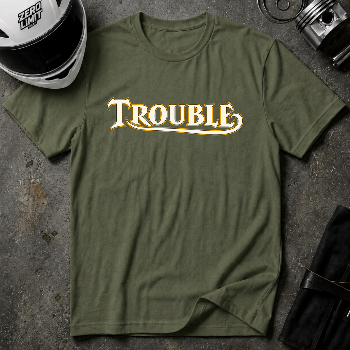 TROUBLE T-SHIRT