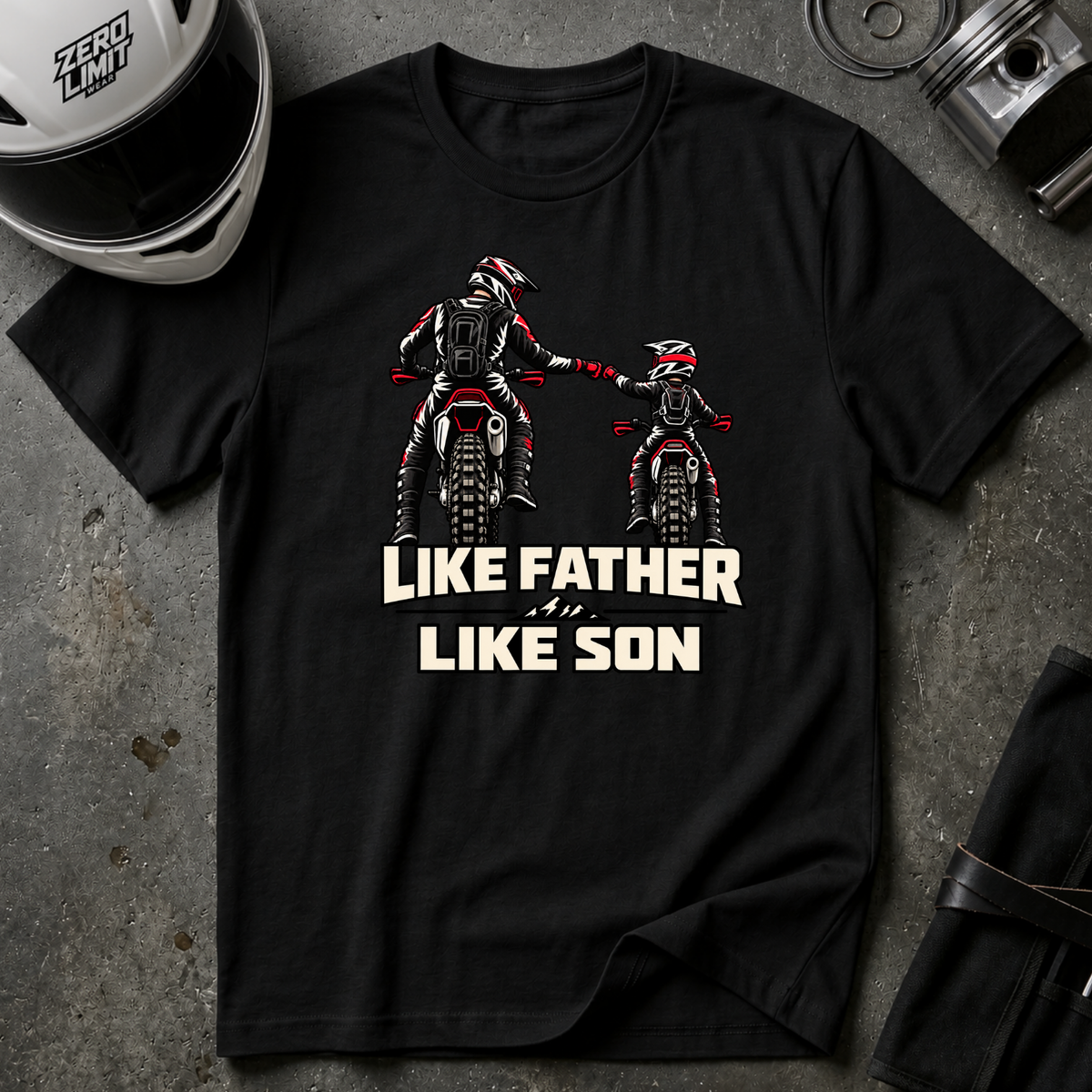 LIKE FATHER LIKE SON T-SHIRT