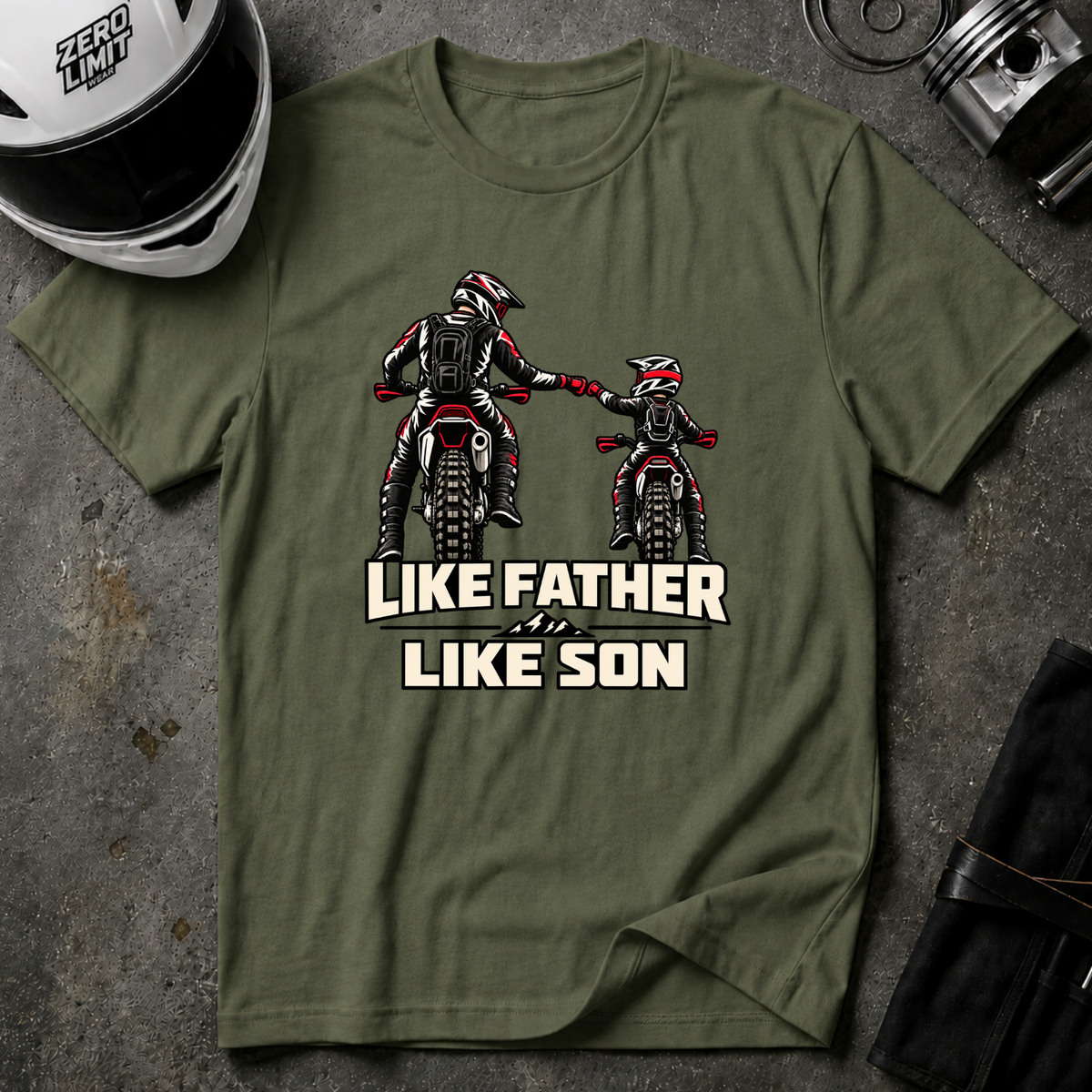 LIKE FATHER LIKE SON T-SHIRT
