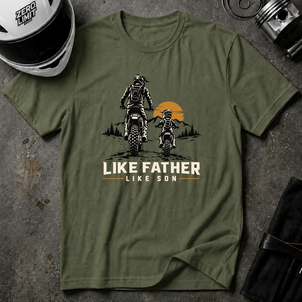 LIKE FATHER LIKE SON T-SHIRT
