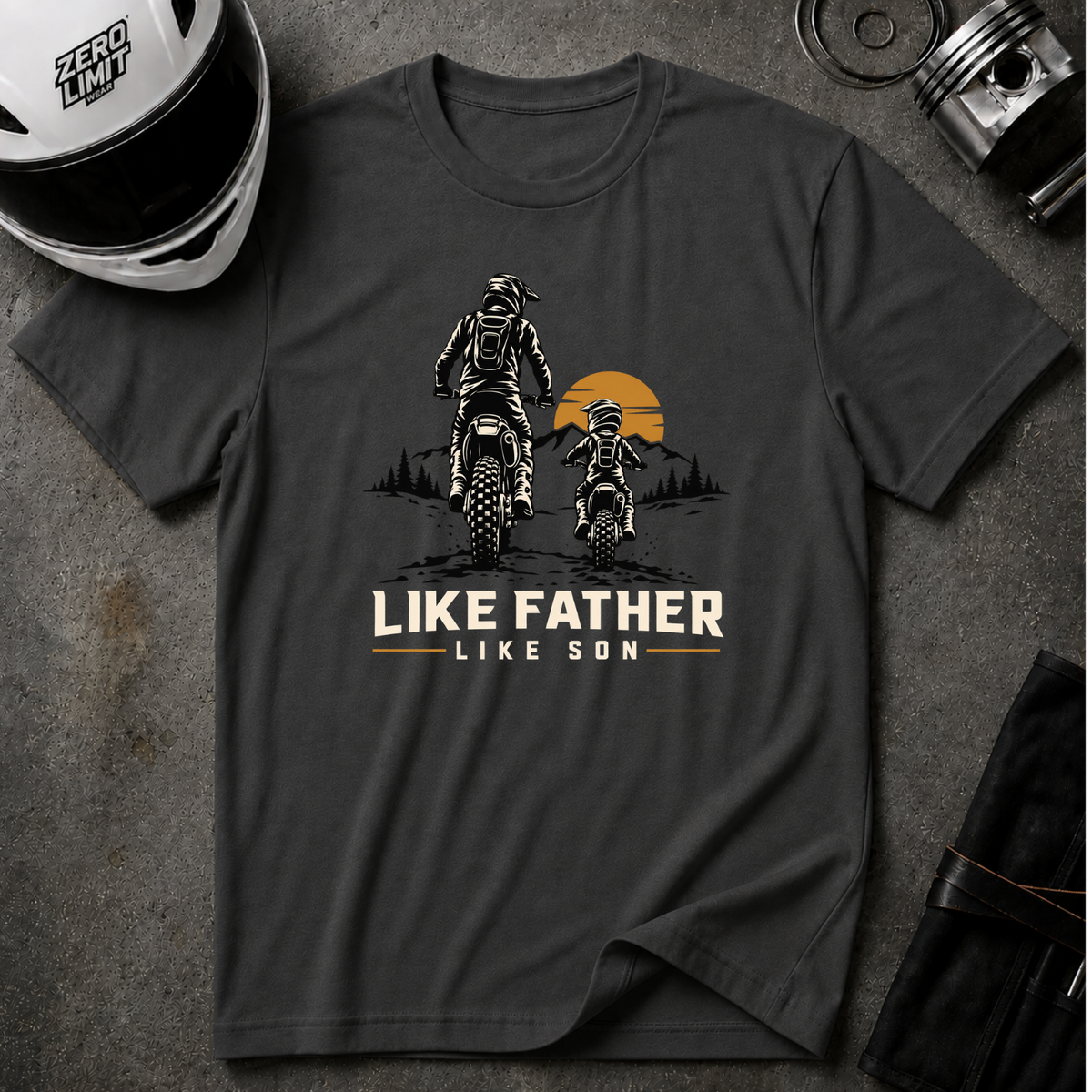LIKE FATHER LIKE SON T-SHIRT
