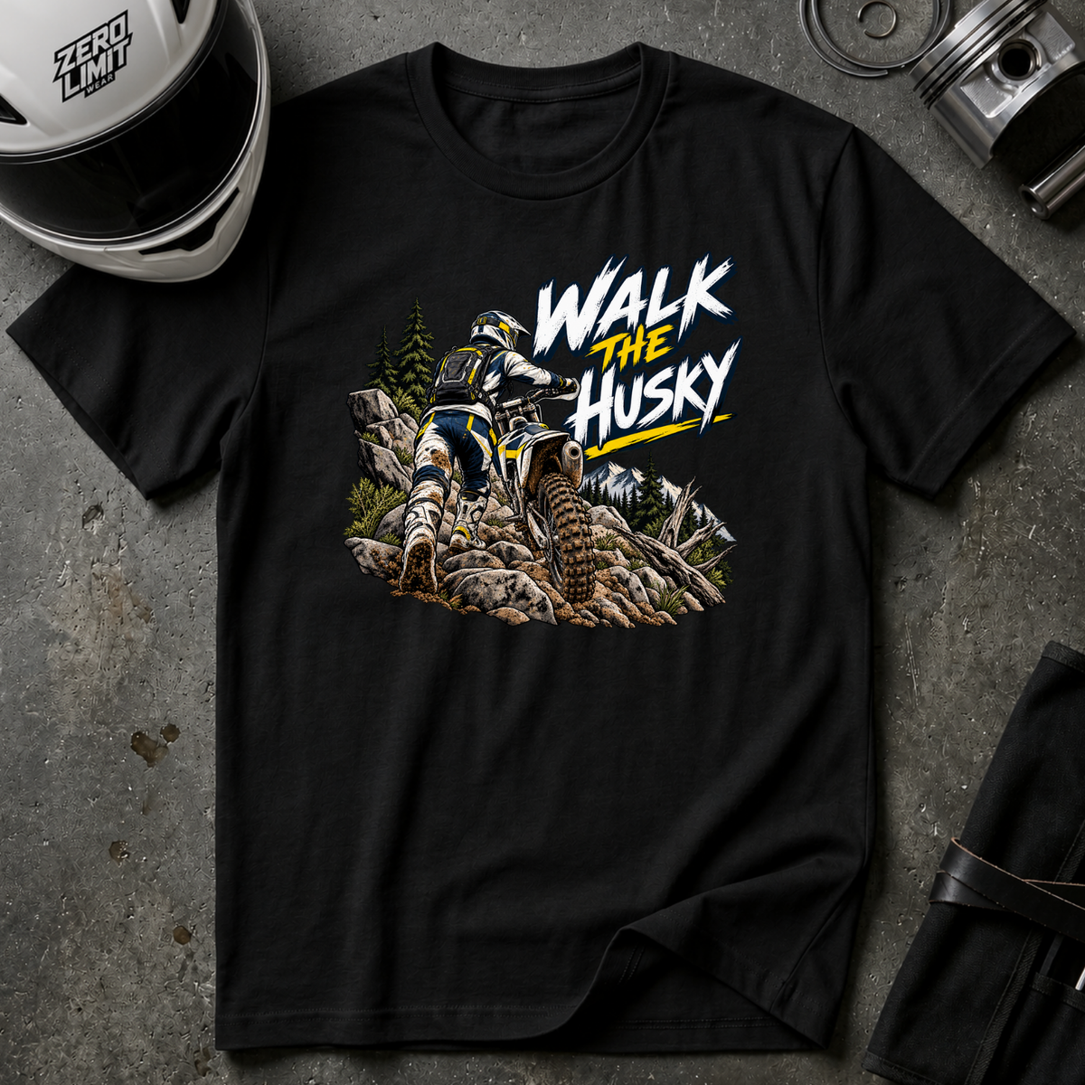 WALK THE HUSKY T-SHIRT