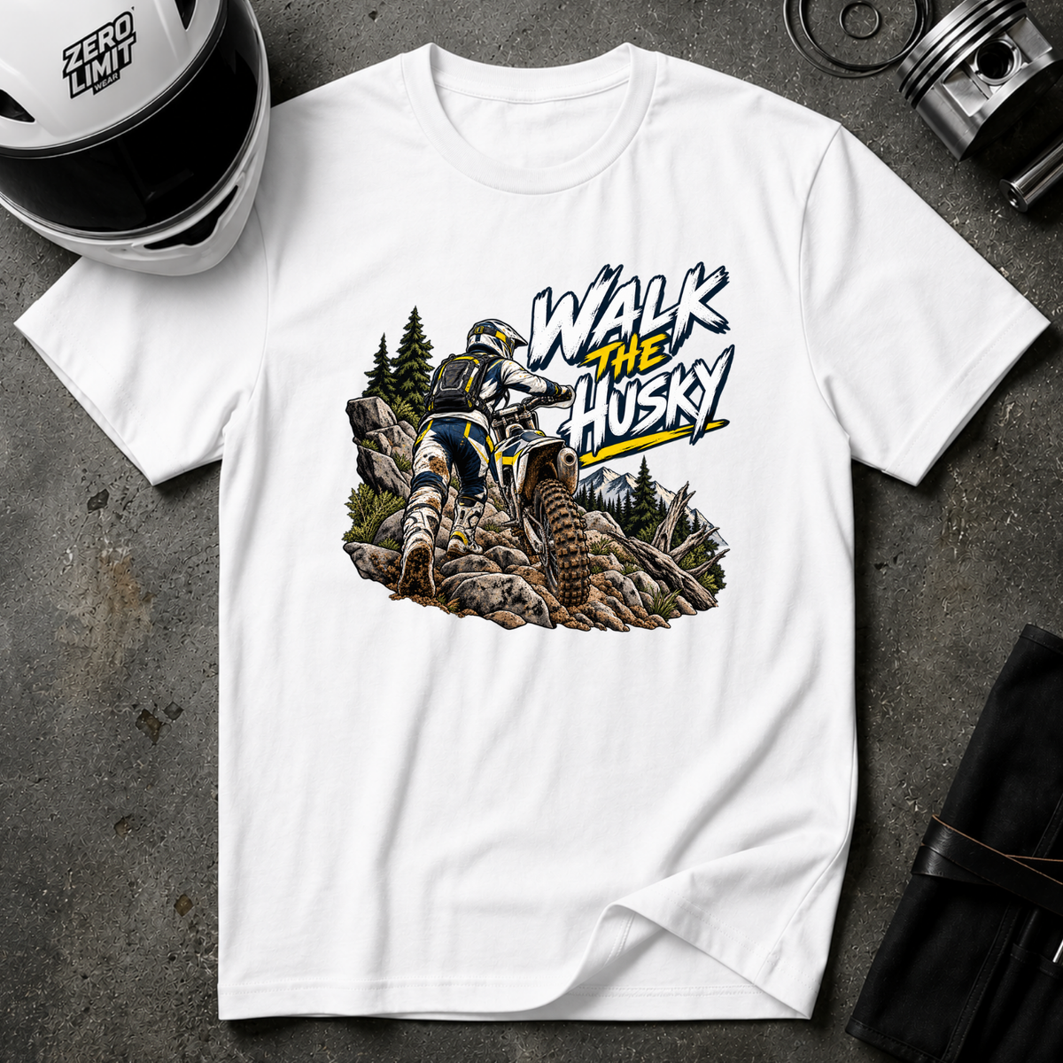 WALK THE HUSKY T-SHIRT