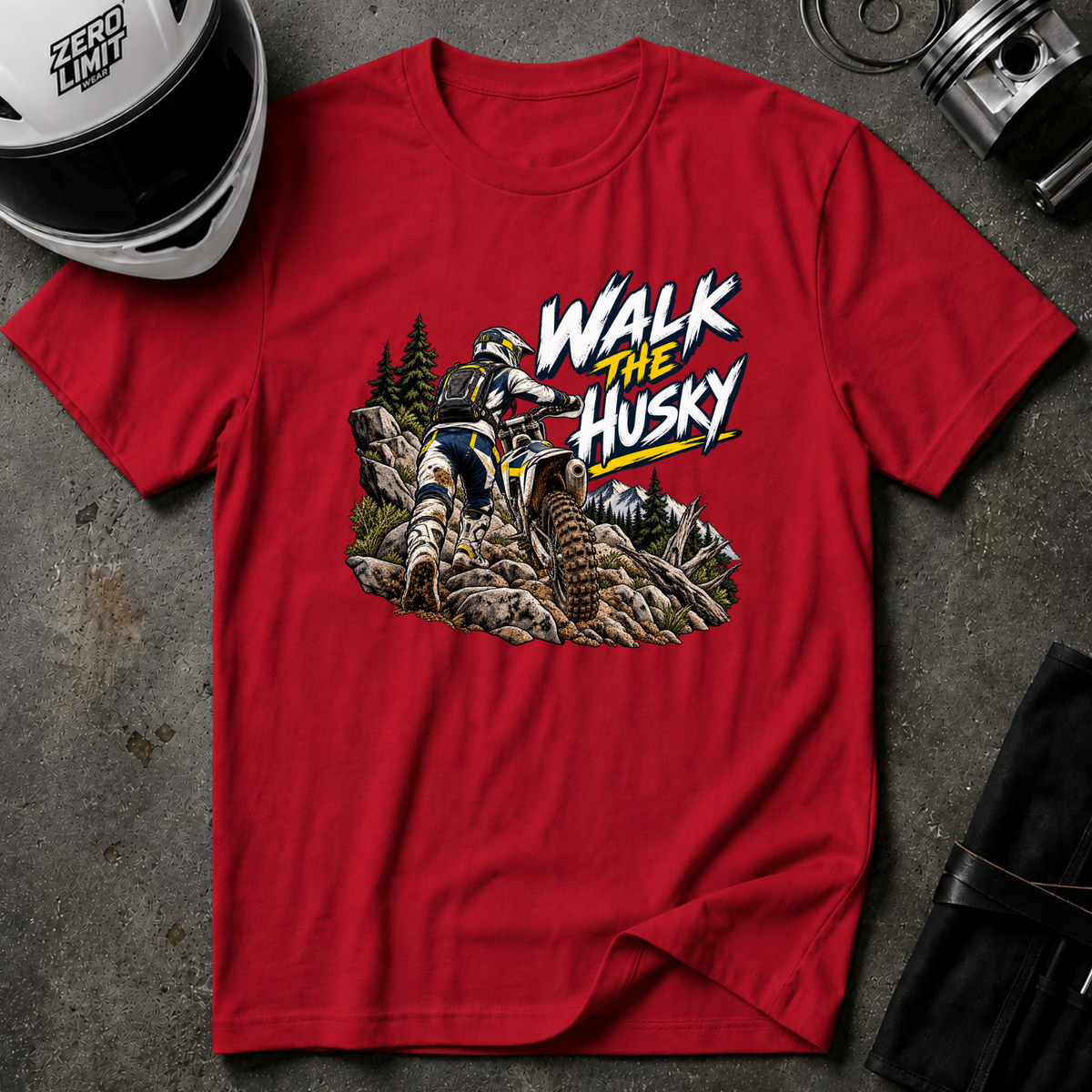 WALK THE HUSKY T-SHIRT