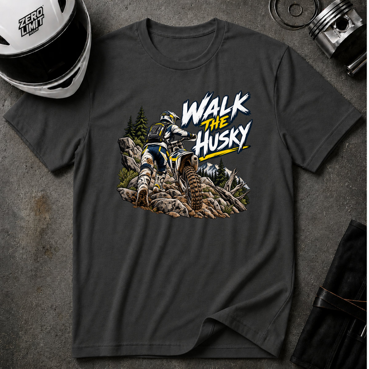 WALK THE HUSKY T-SHIRT