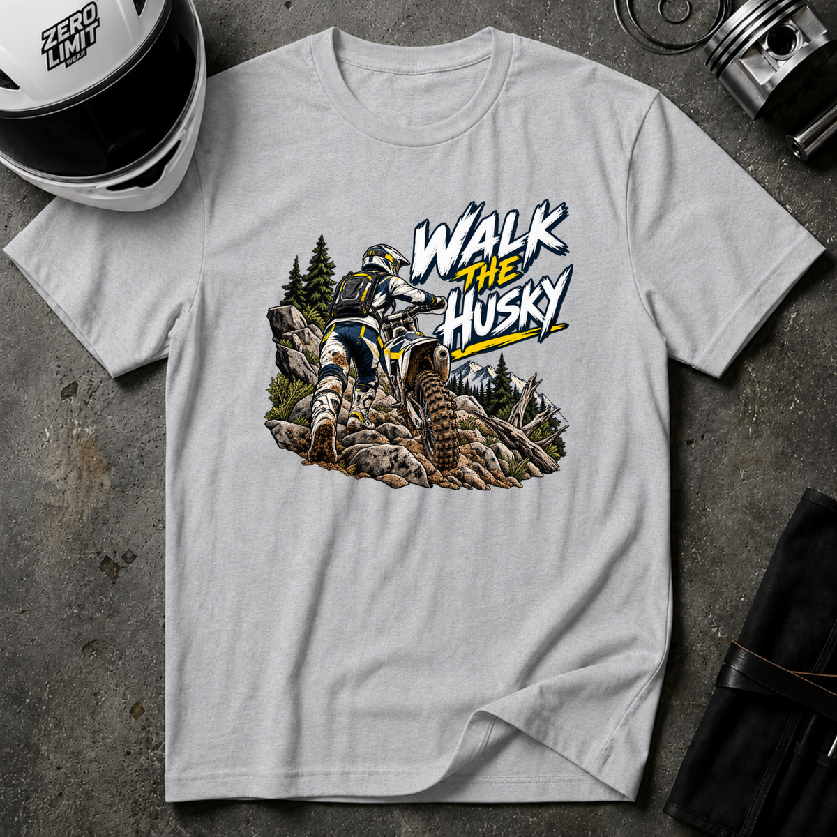 WALK THE HUSKY T-SHIRT