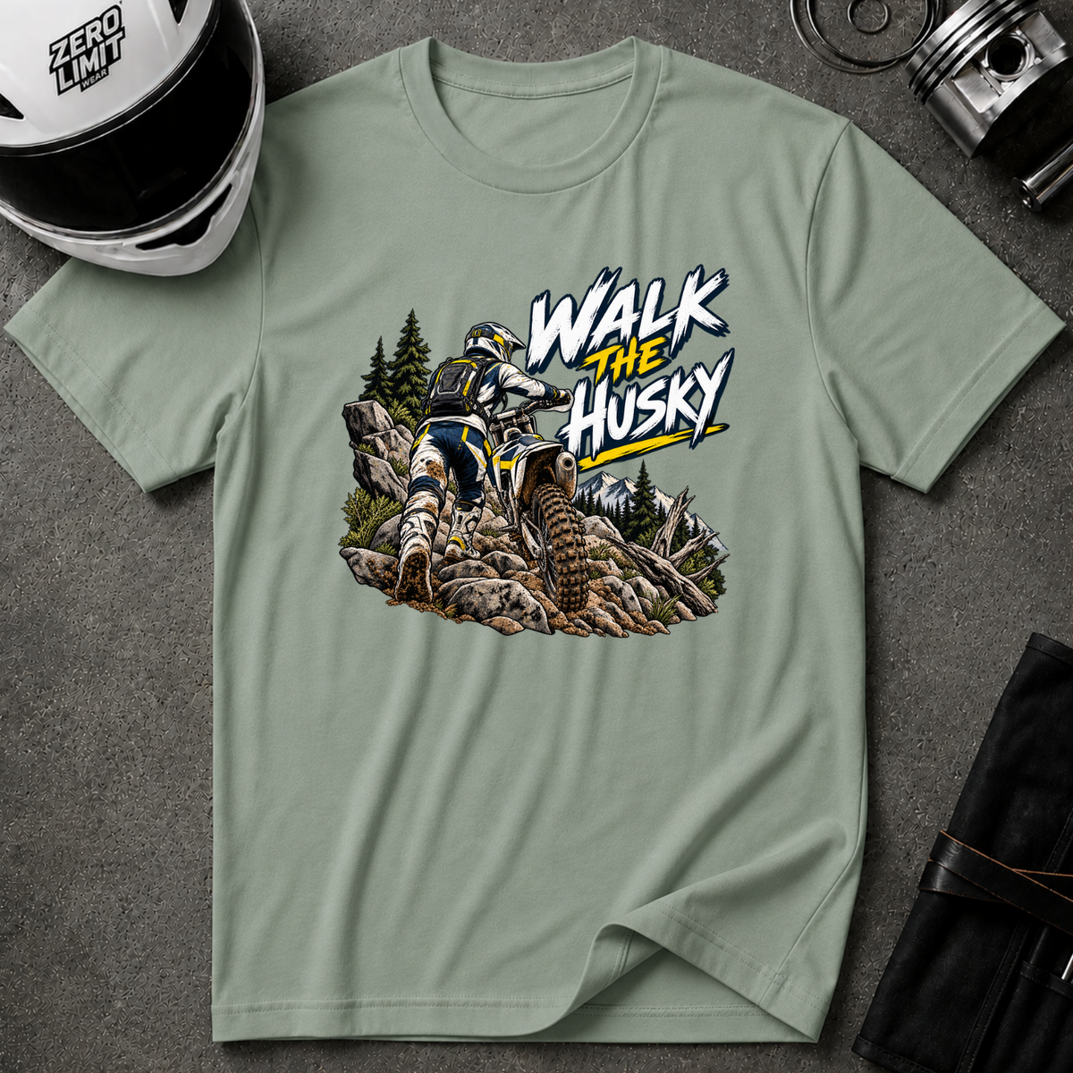 WALK THE HUSKY T-SHIRT
