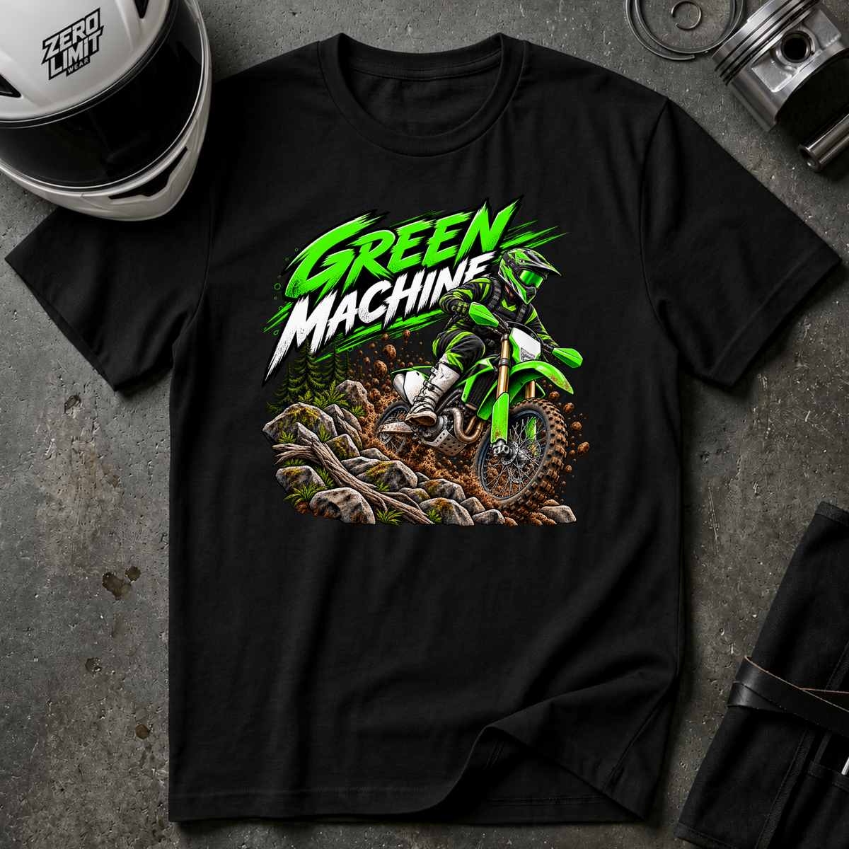 GREEN MACHINE T-SHIRT