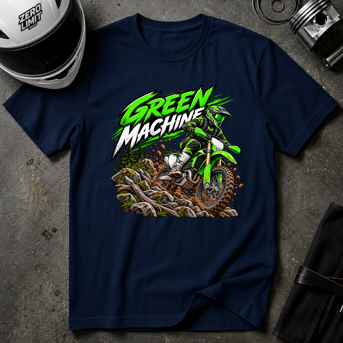 GREEN MACHINE T-SHIRT