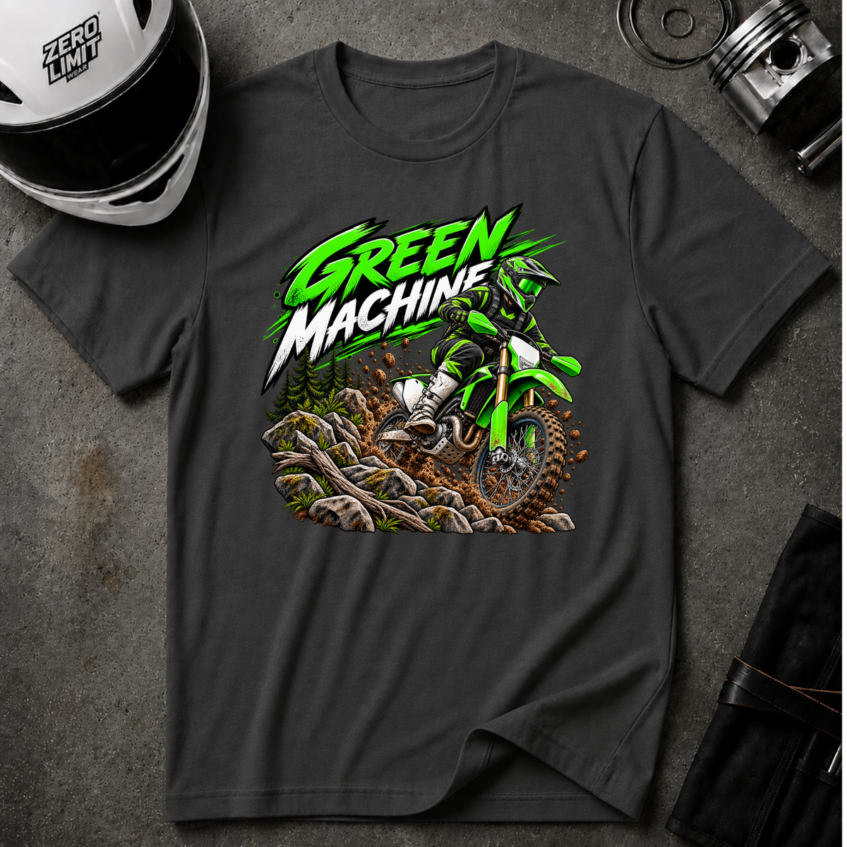 GREEN MACHINE T-SHIRT