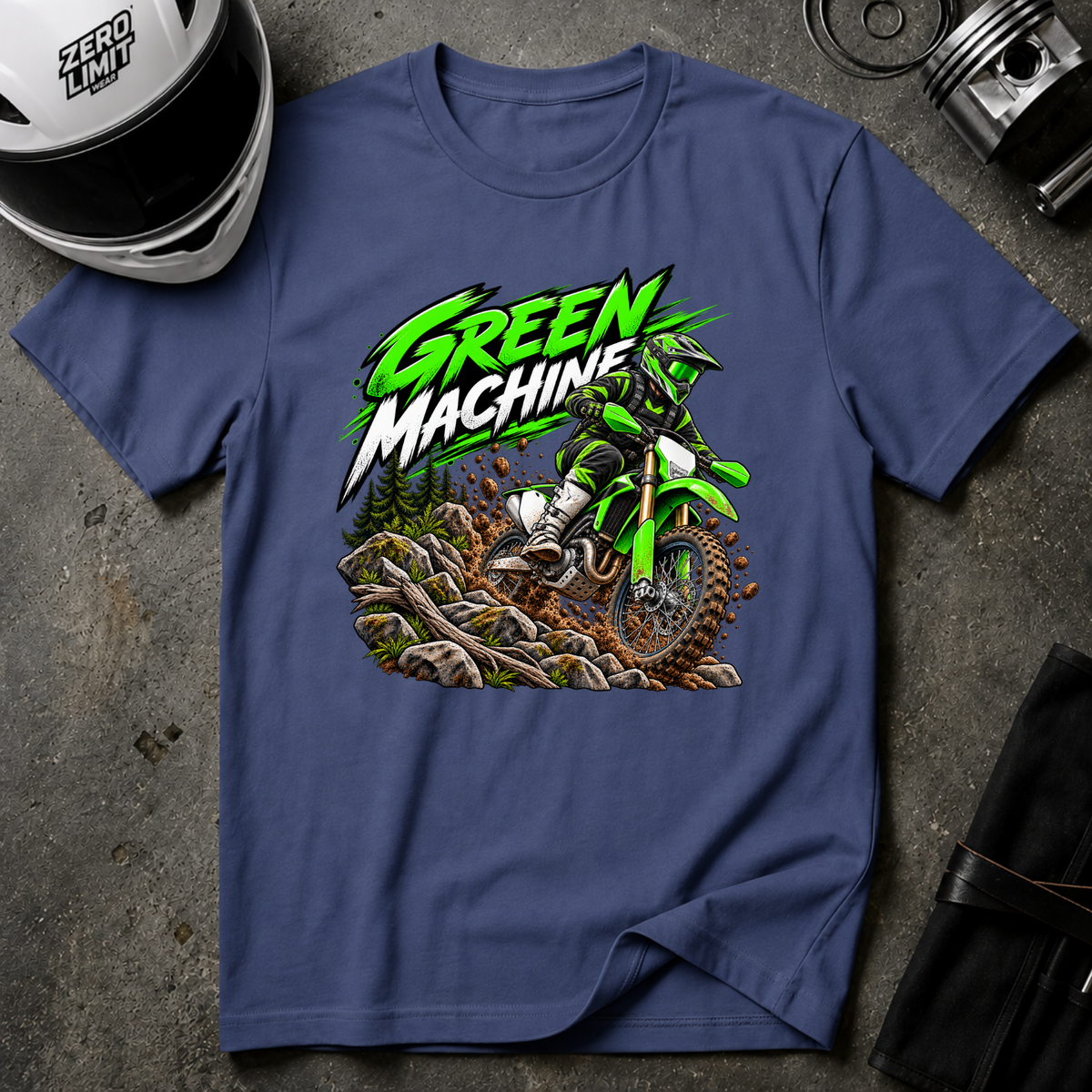 GREEN MACHINE T-SHIRT
