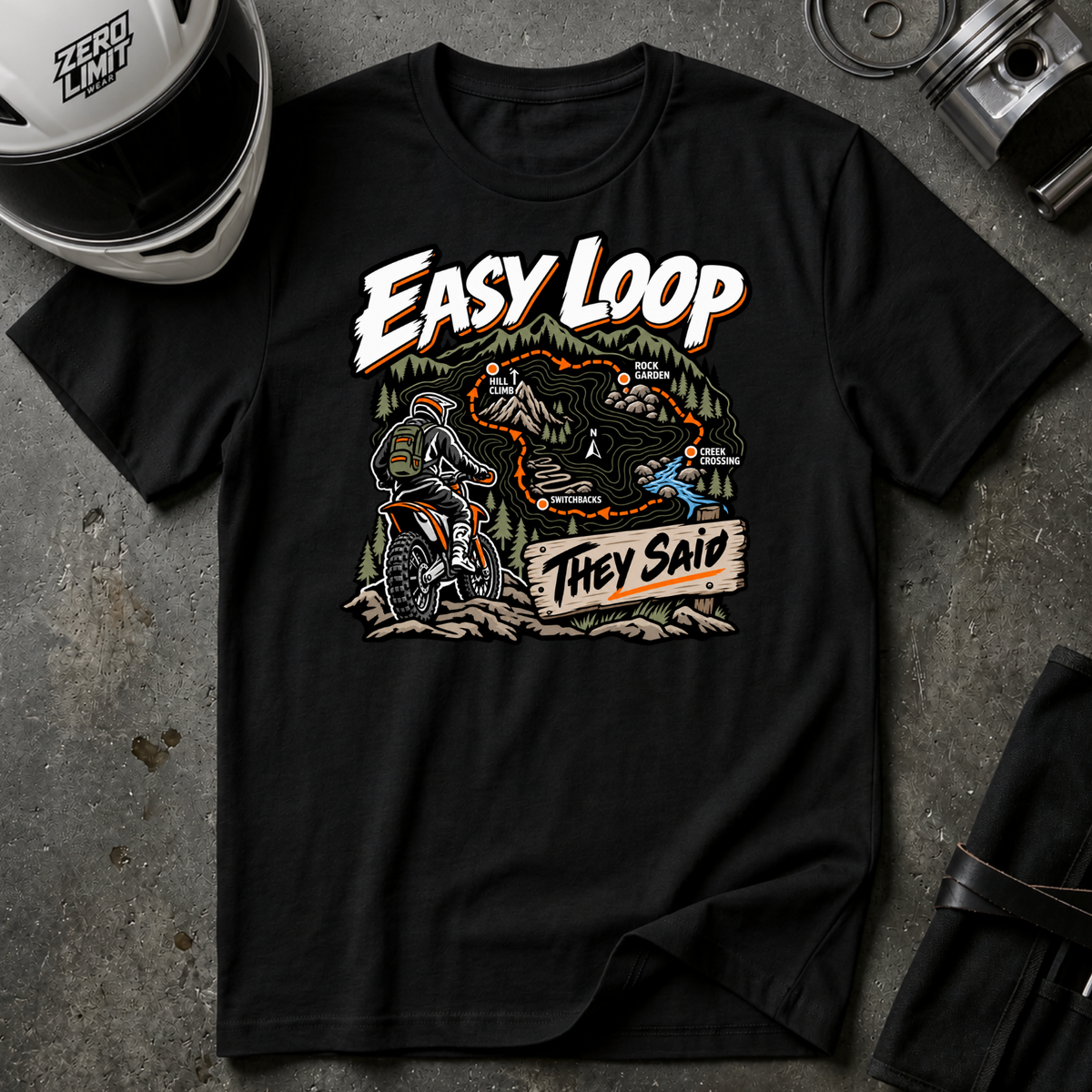 EASY LOOP T-SHIRT
