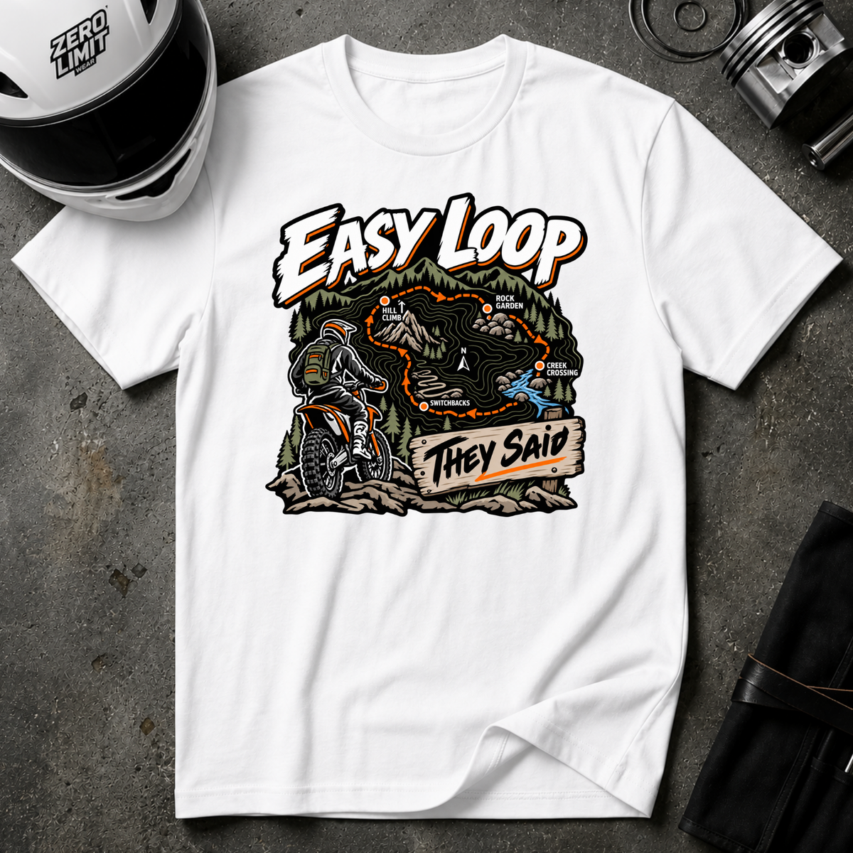 EASY LOOP T-SHIRT