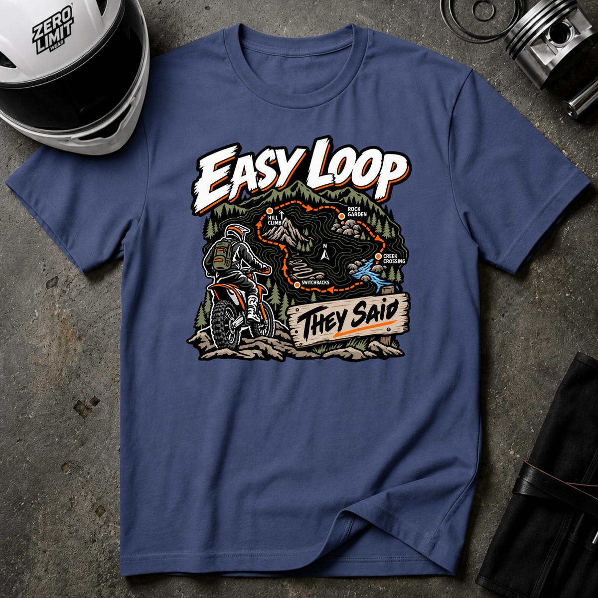 EASY LOOP T-SHIRT