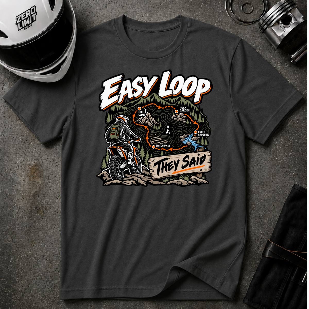 EASY LOOP T-SHIRT