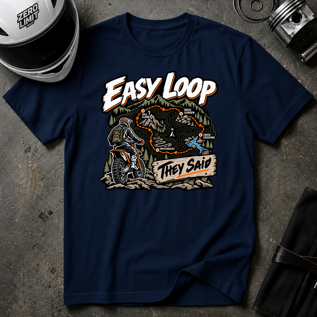 EASY LOOP T-SHIRT