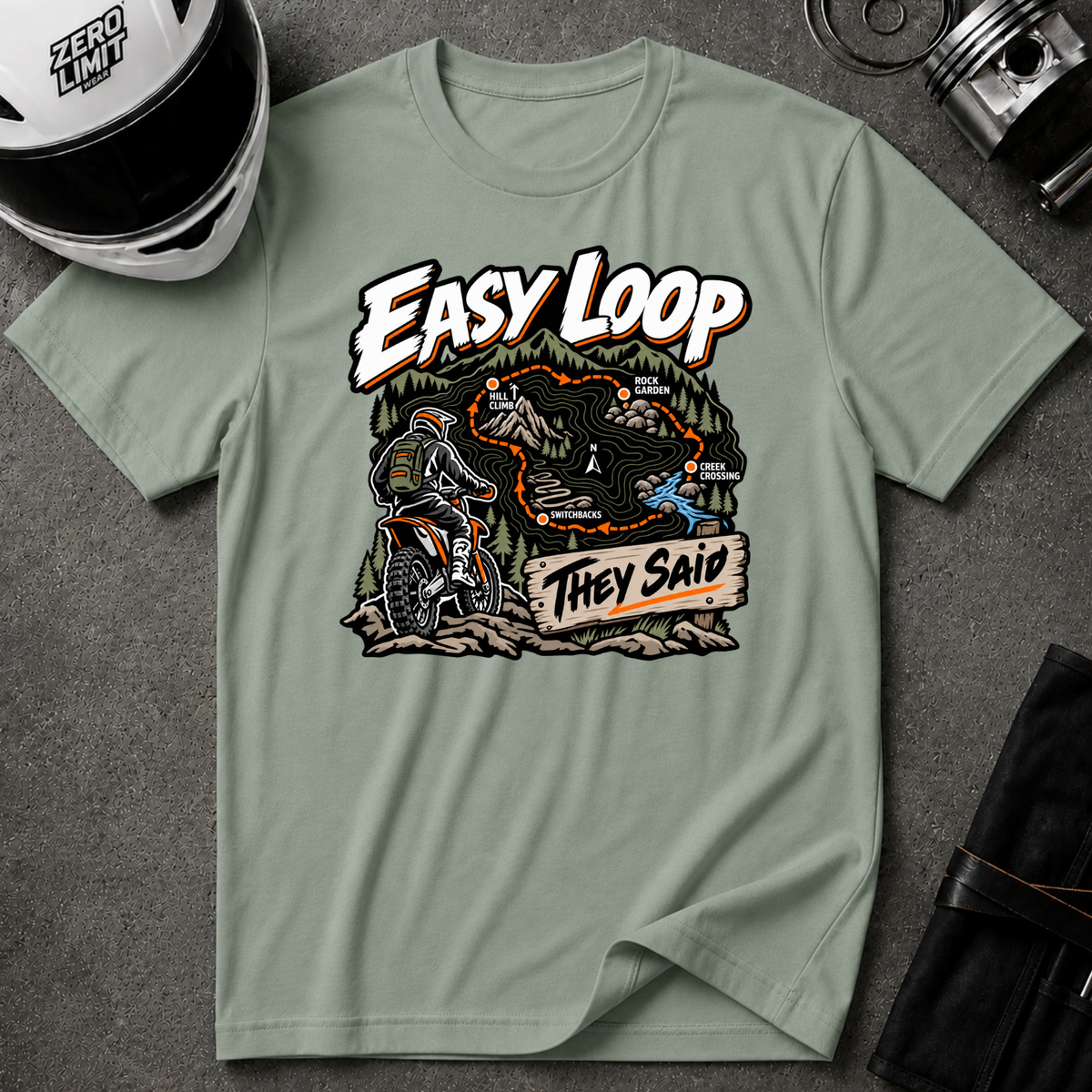 EASY LOOP T-SHIRT