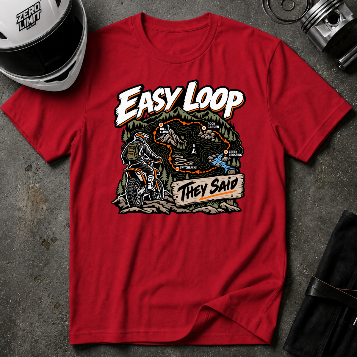 EASY LOOP T-SHIRT