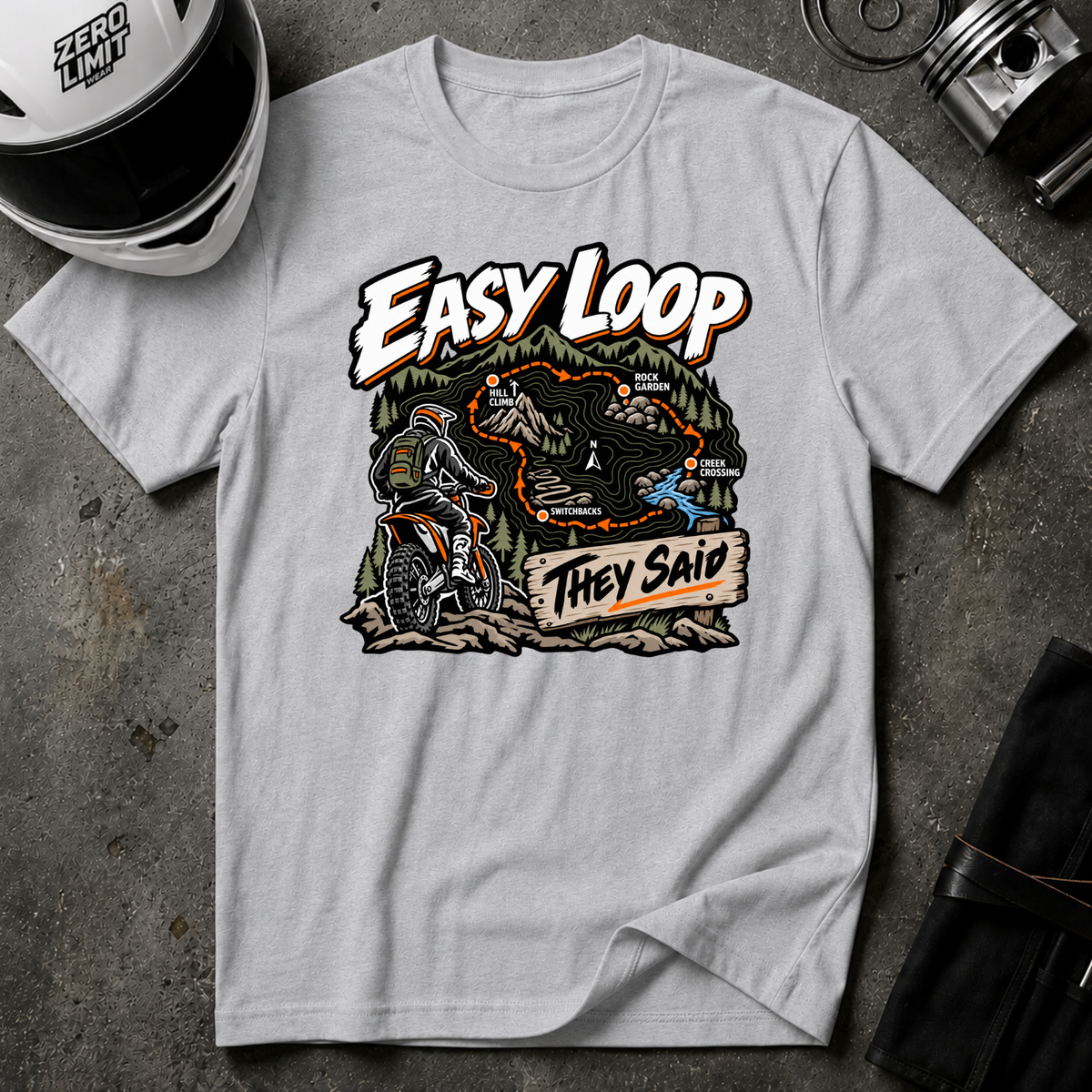 EASY LOOP T-SHIRT