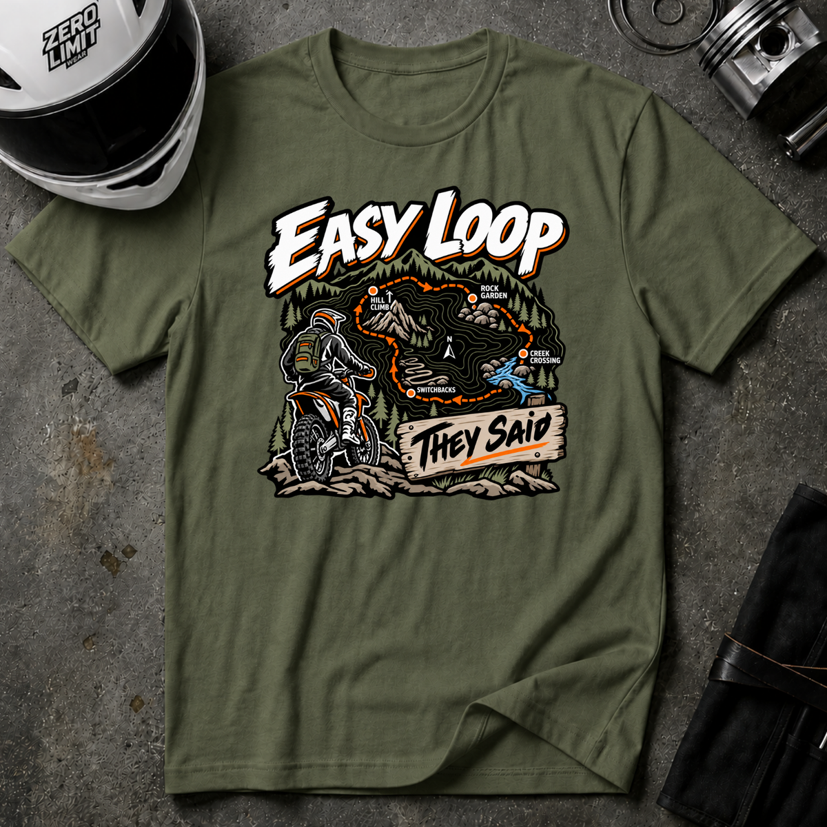 EASY LOOP T-SHIRT