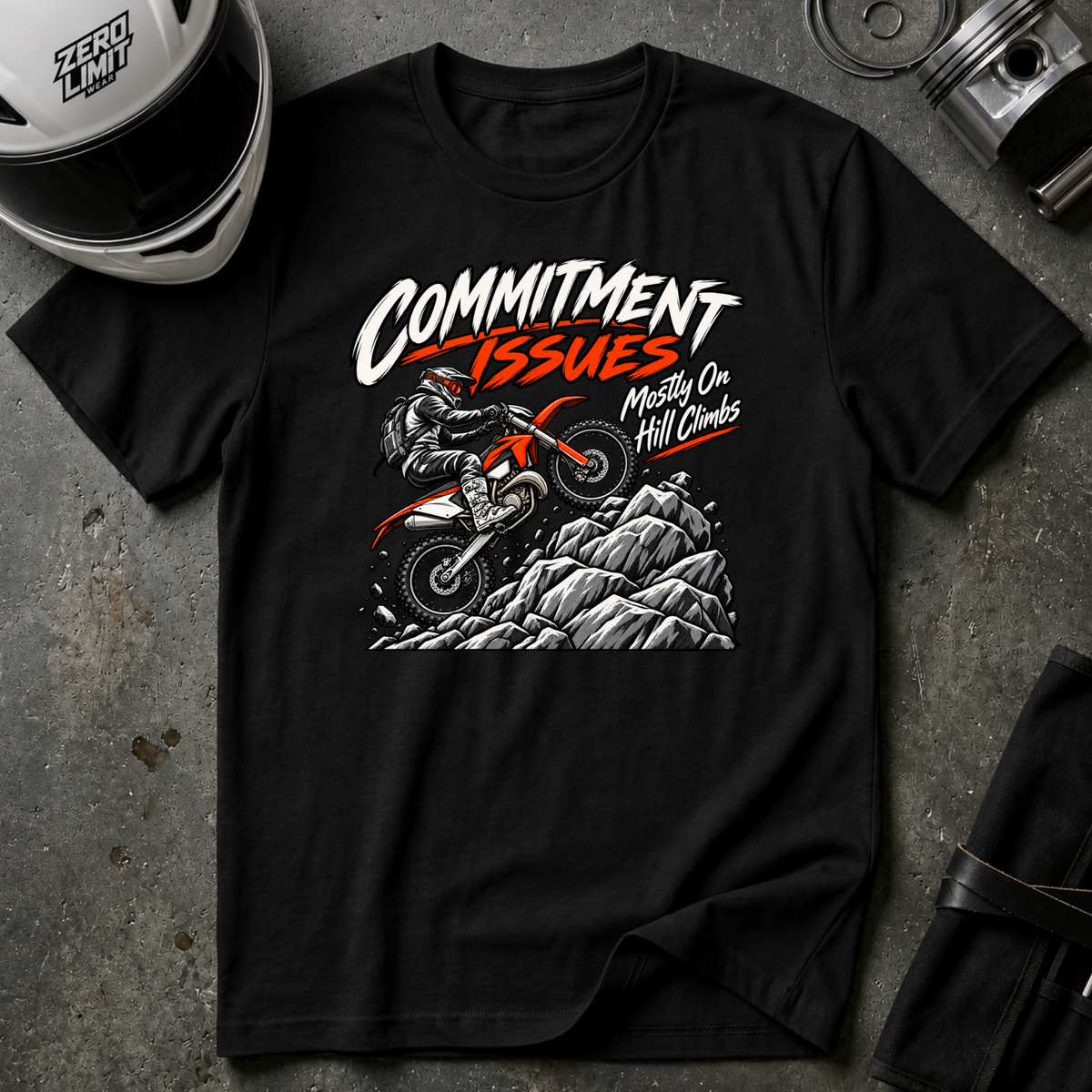 COMMITMENT ISSUES T-SHIRT