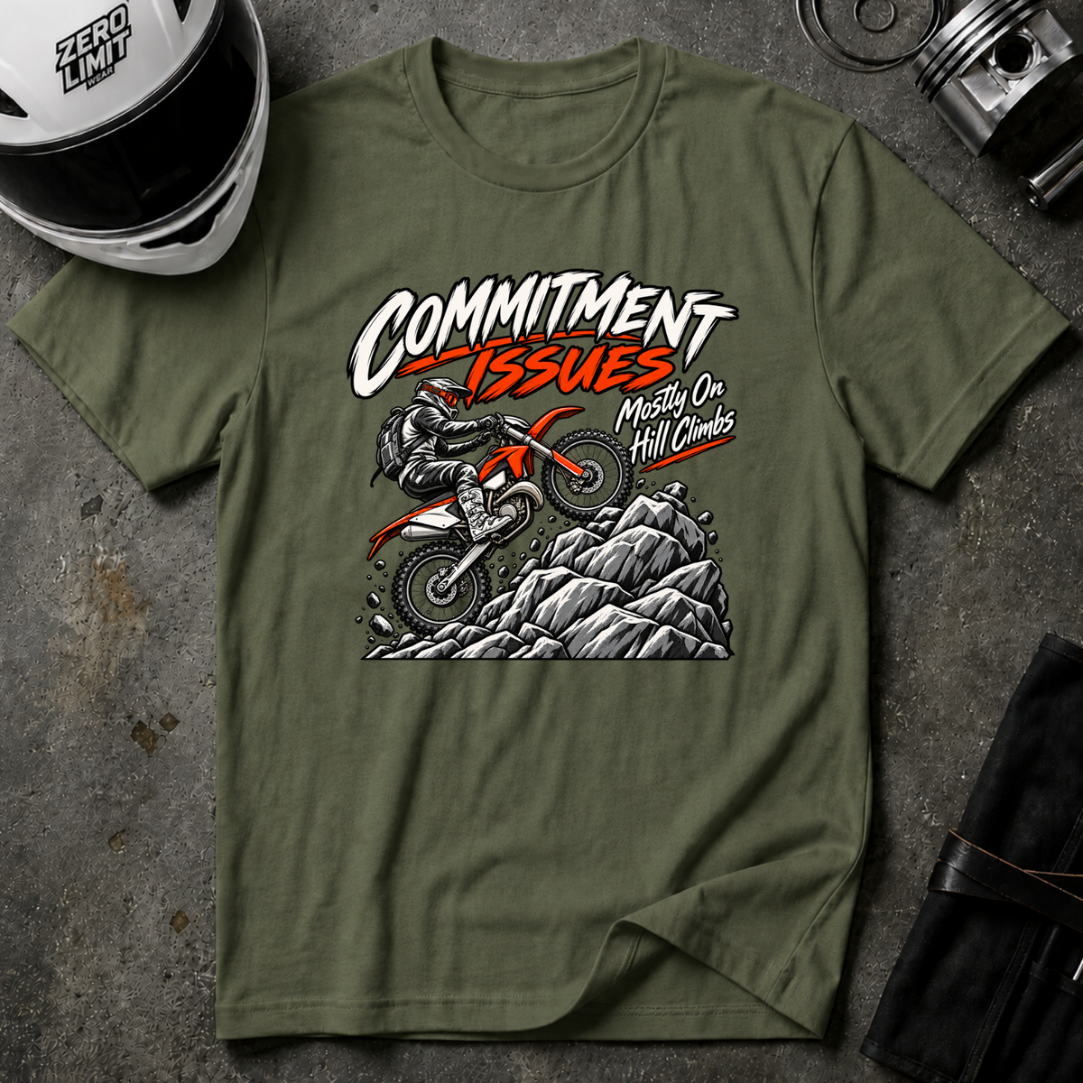 COMMITMENT ISSUES T-SHIRT