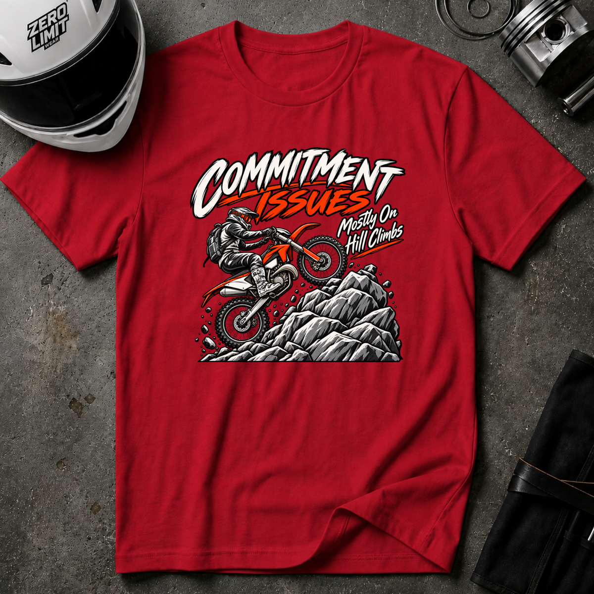 COMMITMENT ISSUES T-SHIRT