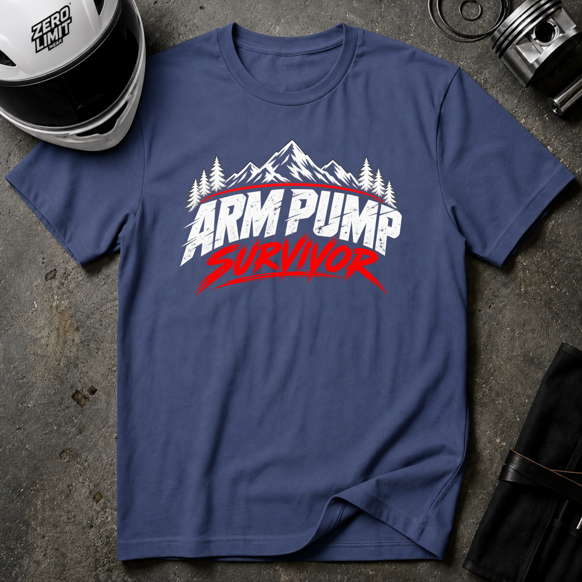 ARM PUMP SURVIVOR T-SHIRT