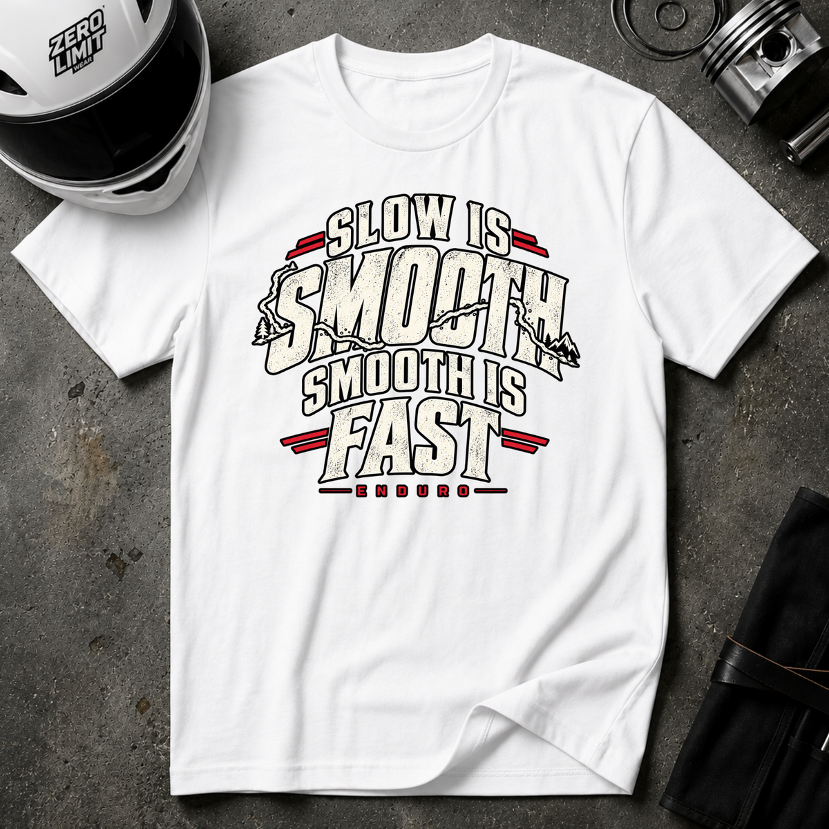 SLOW IS SMOOTH ENDURO T-SHIRT