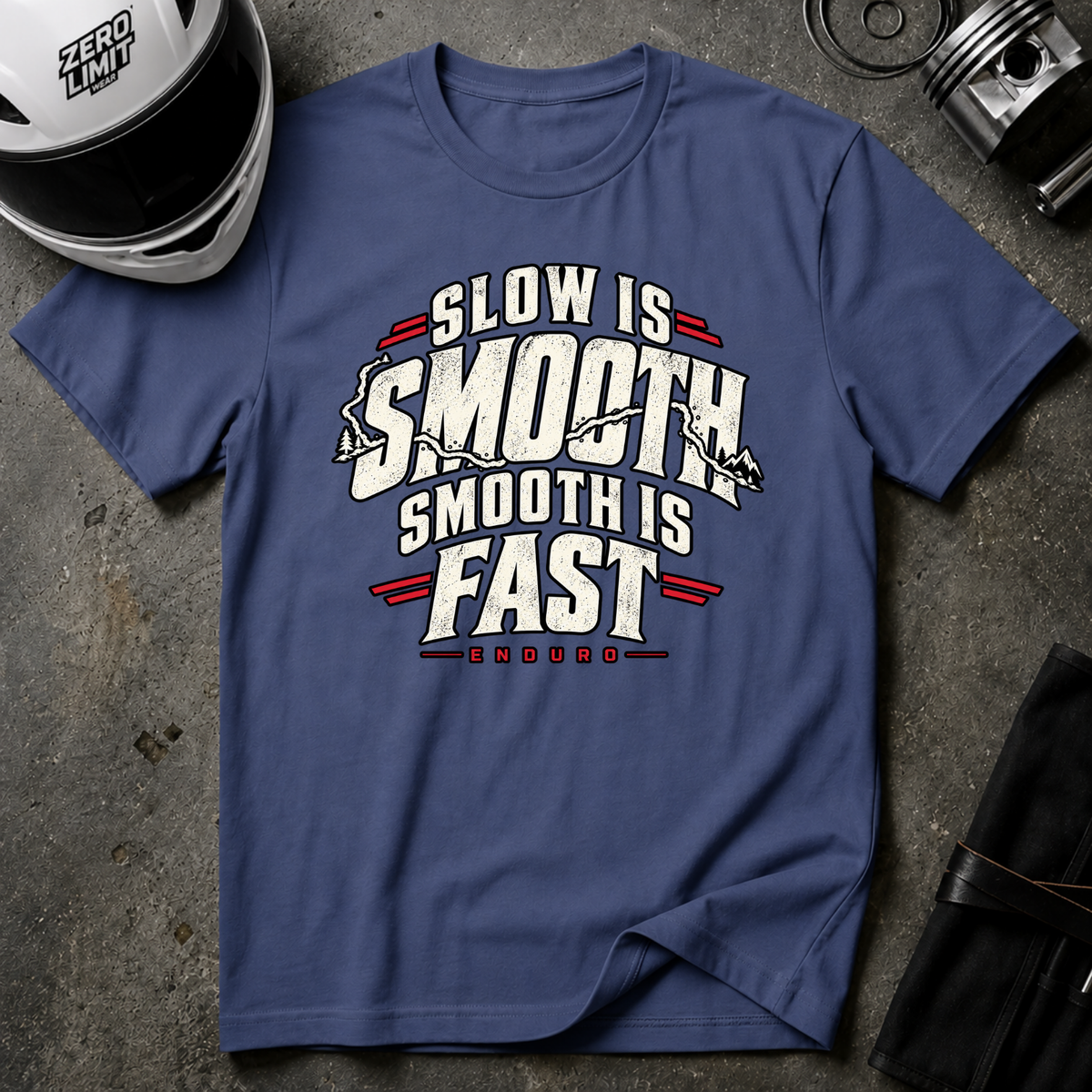 SLOW IS SMOOTH ENDURO T-SHIRT