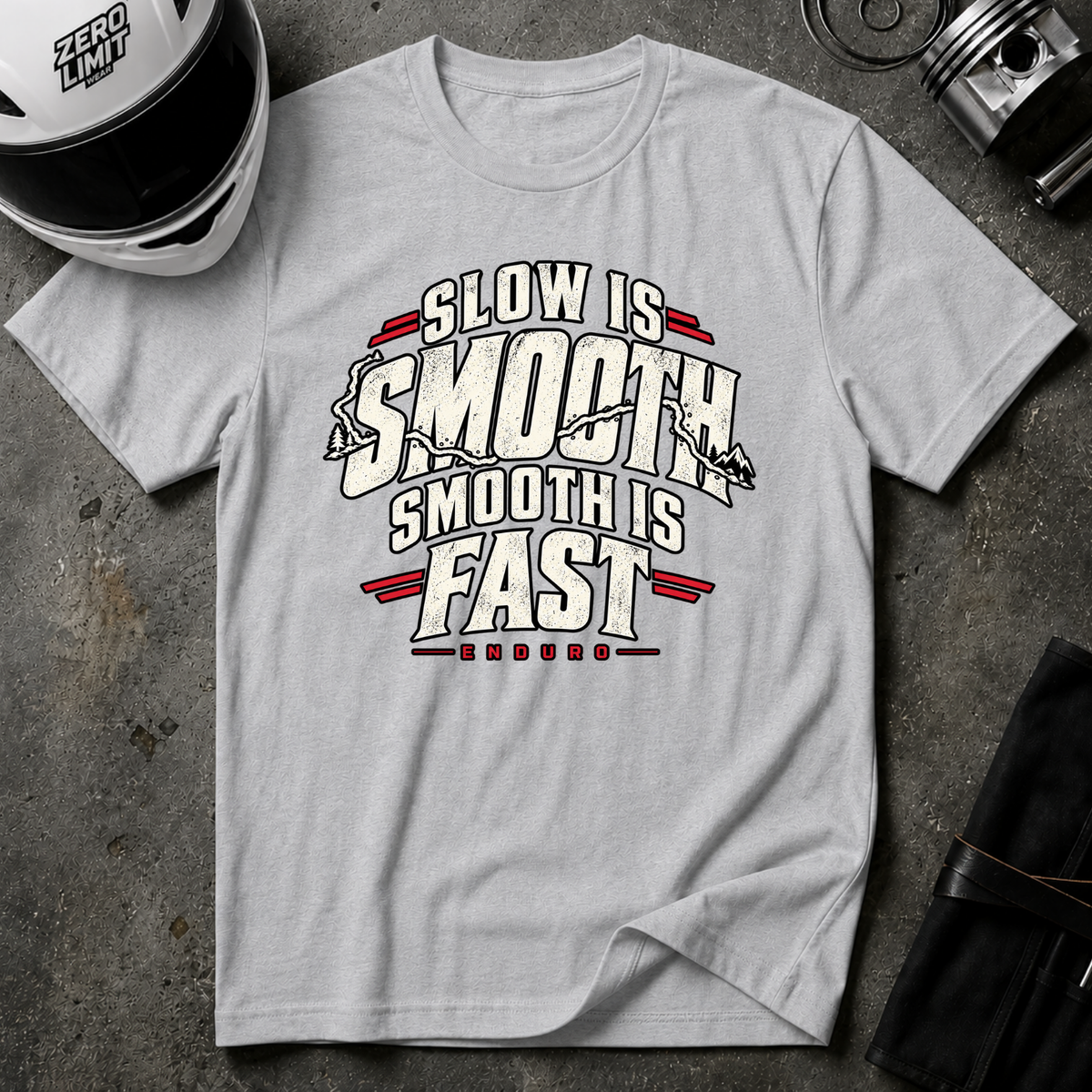 SLOW IS SMOOTH ENDURO T-SHIRT
