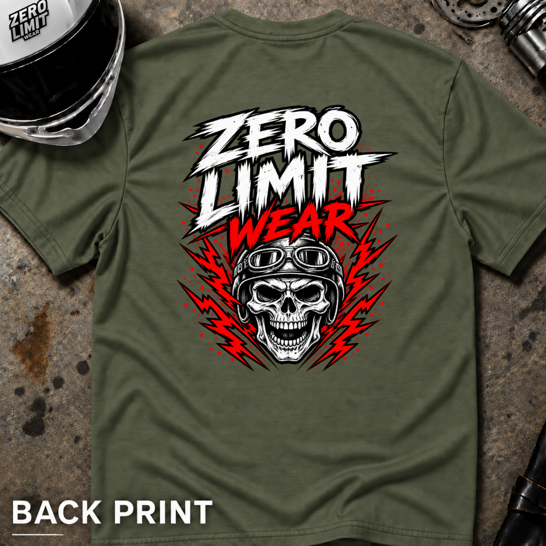 ZERO LIMIT WEAR SKULL T-SHIRT
